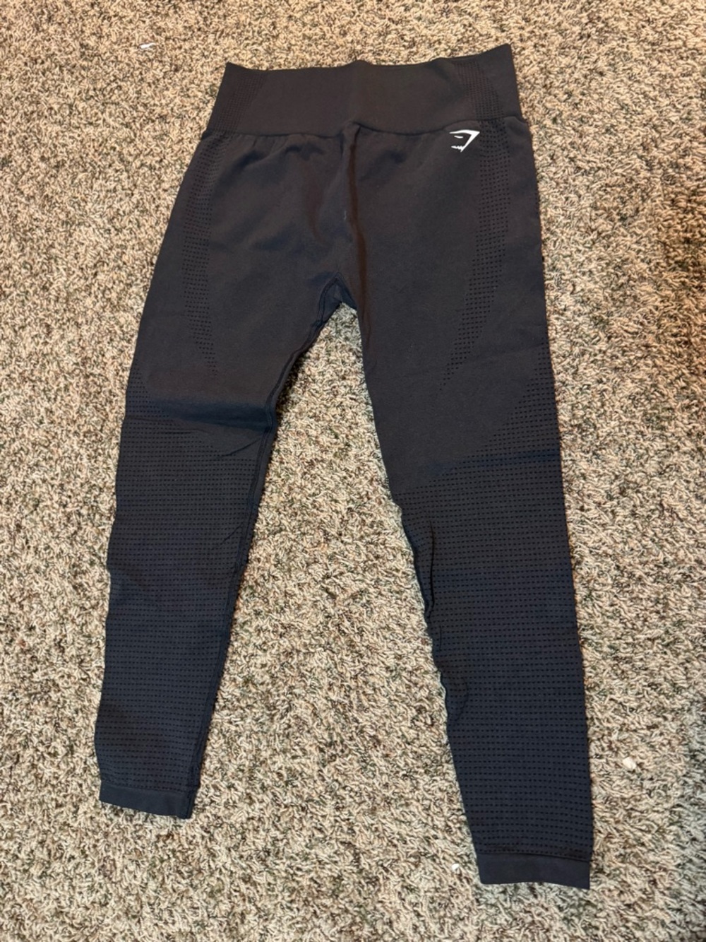 Gymshark Black Seamless Workout Leggings XXL